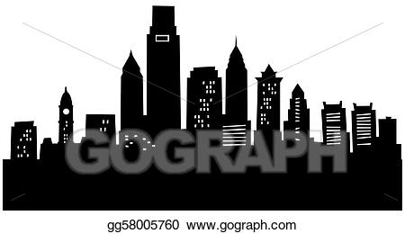 450x260 Cityscape Clipart Philadelphia Skyline