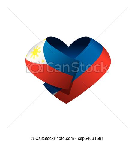450x470 Philippines Flag, Vector Illustration On A White Background Vector