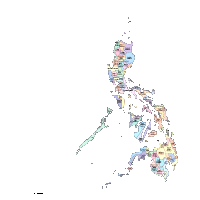 200x200 Philippines Digital Vector Maps