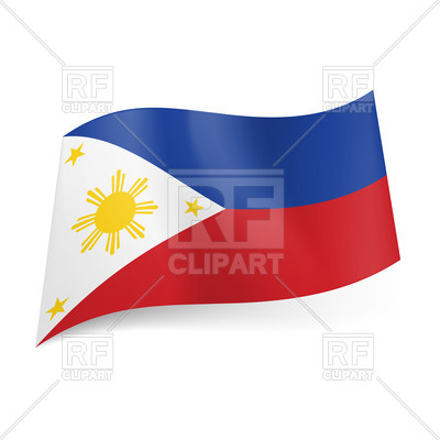 400x400 National Flag Of Philippines Vector Image Vector Artwork Of