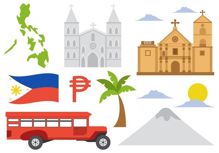 700x490 Philippines Icons Vector