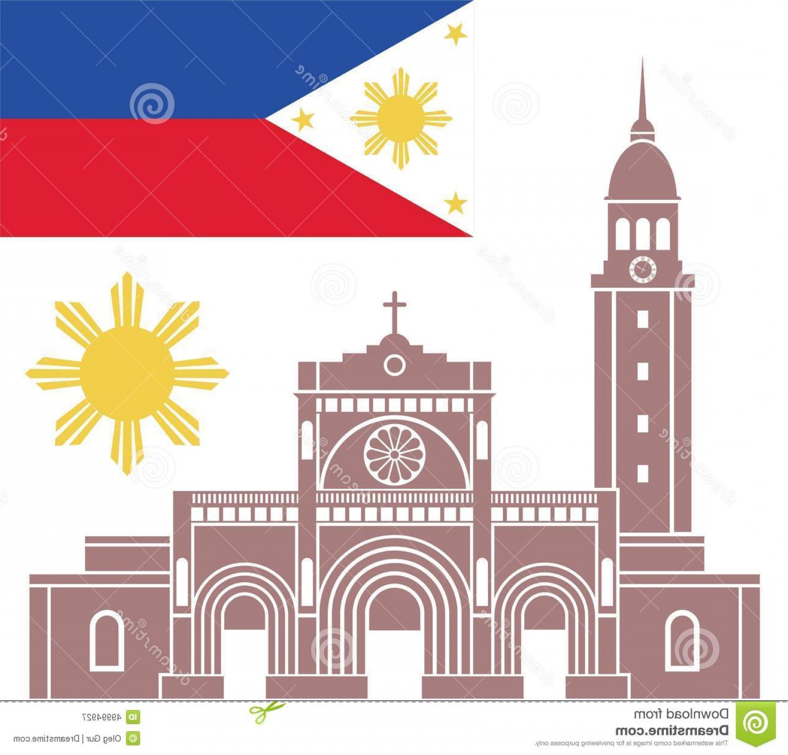 1560x1495 Stock Illustration Philippines Vector Illustration Eps Image Arenawp