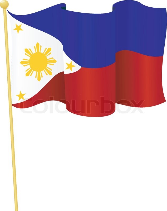 634x800 Vector Illustration Of The Flag Philippines Stock Vector Colourbox