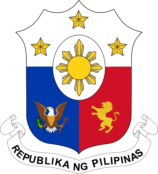 540x596 Coat Of Arms Of The Philippines Clip Art Free Vector In Open