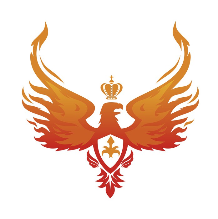 697x700 Imperial Phoenix Vector Image Poster We Live To Change