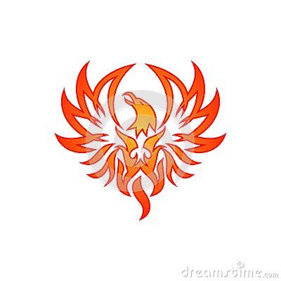 400x400 Phoenix Vector Template Phoenix Rising Artill.