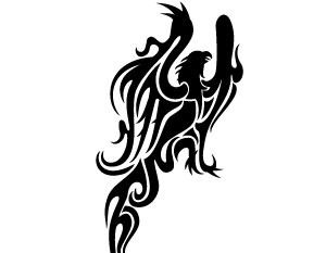300x233 Phoenix Bird Free Vector Free Vectors Ui Download