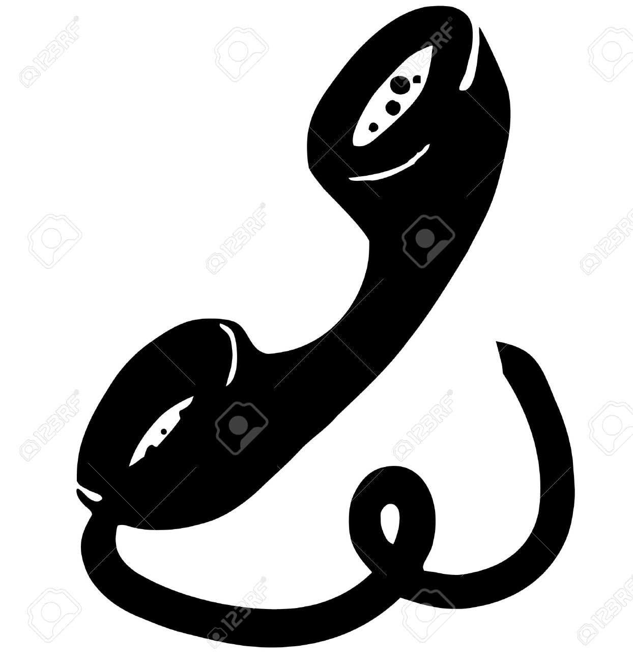 1244x1300 Phone Cord Vector