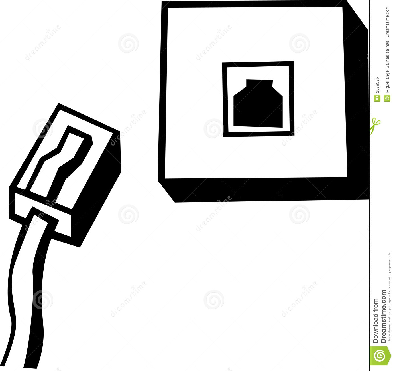 1386x1300 Spiral Clipart Phone Cord 20