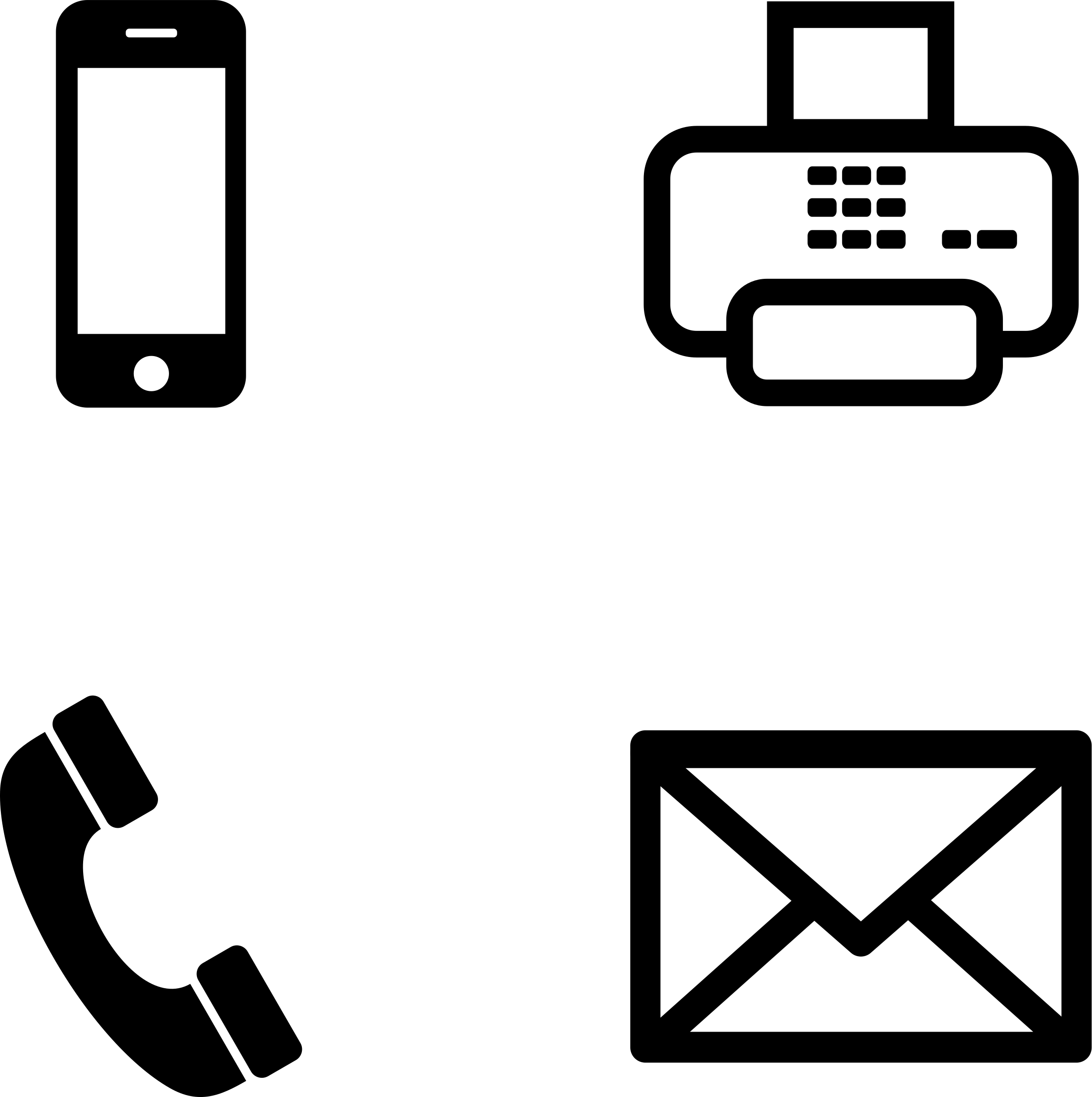 2391x2400 Phone Email Icons Free Icons