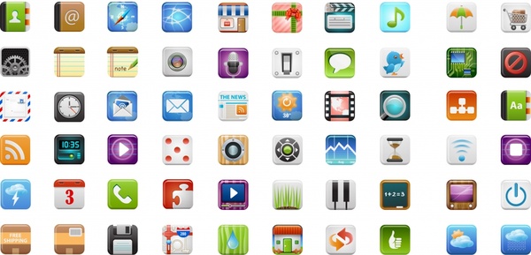 600x289 Icandies Fine Cell Phone Icon Vector Free Vector In Encapsulated