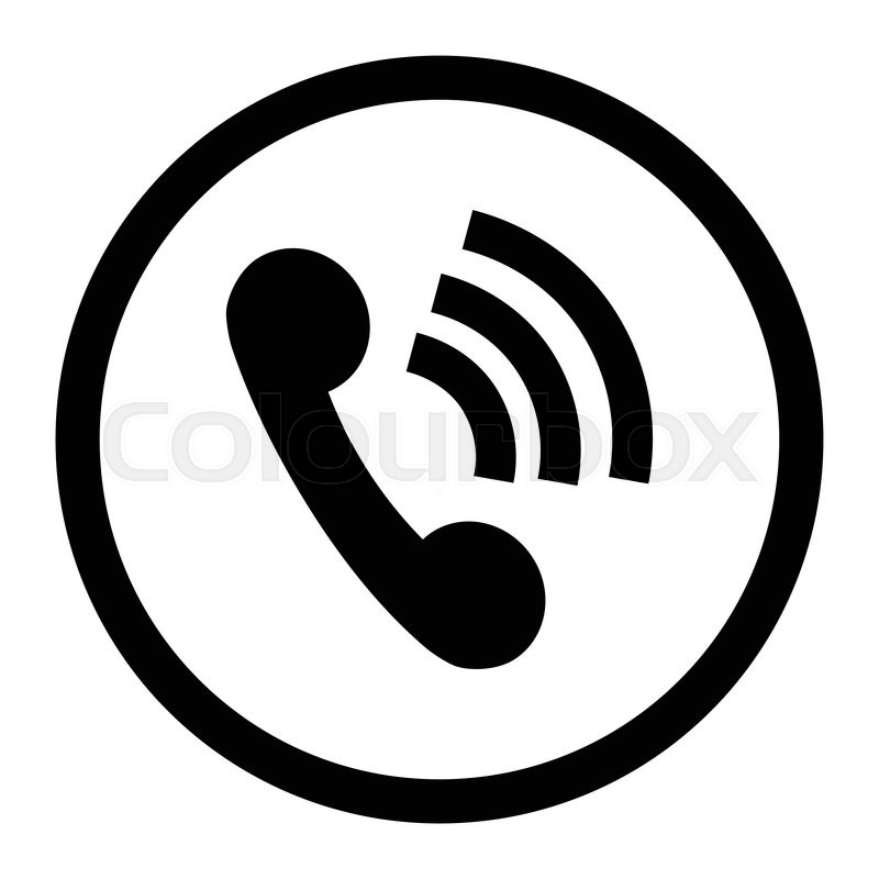 800x800 Phone Icon Connection Black. Contact Icon And Telephone Icon, Web
