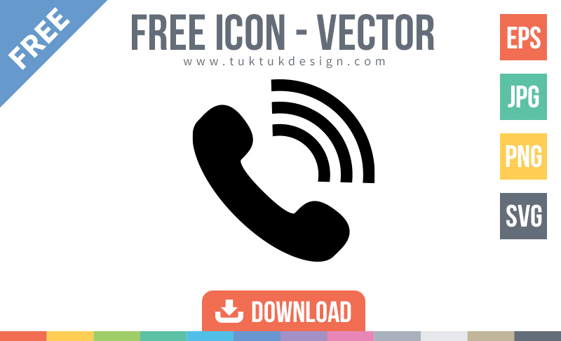 800x486 Phone Icon Symbol Free Vector Image