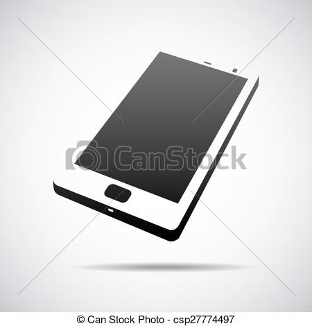 450x470 Vector Phone Logo. Phone Logo Vector Illustration.