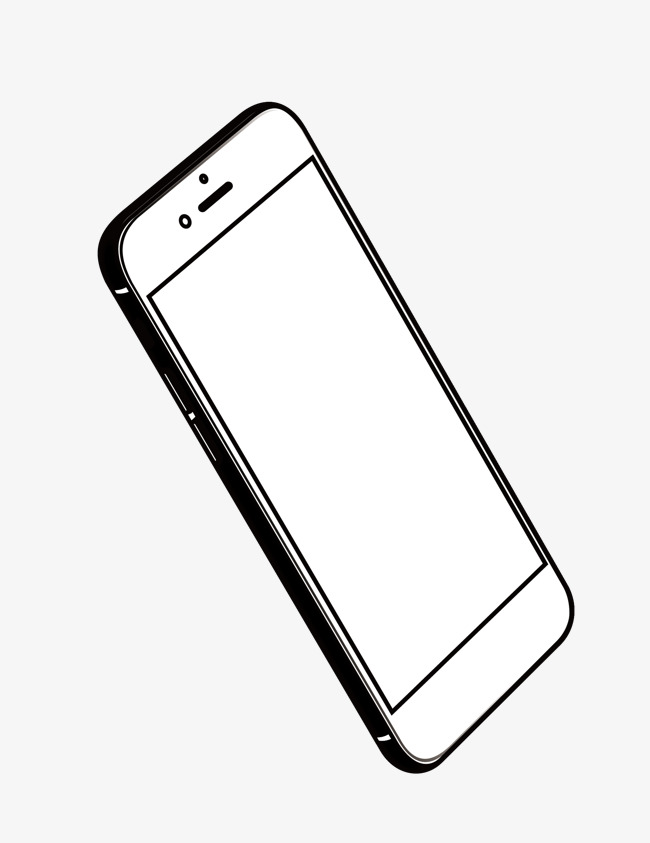 650x843 Vector Phone Line Drawing Icon, Phone Vector, Line Vector, Icon