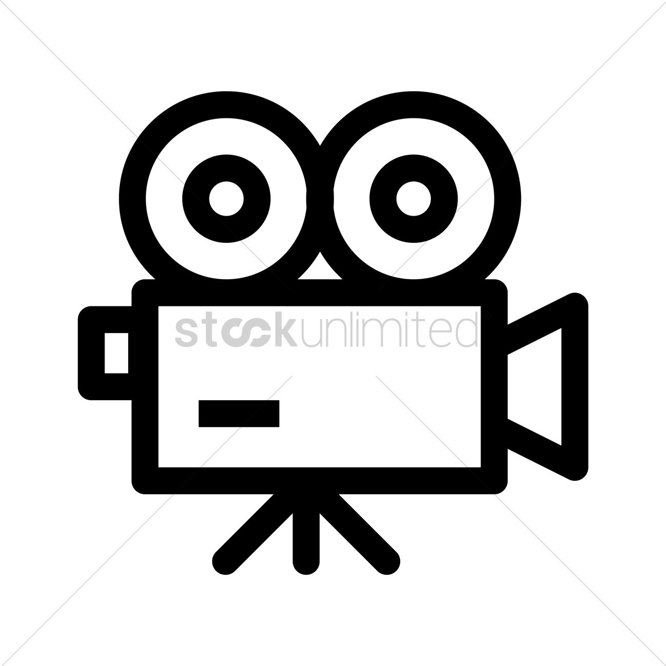 1300x1300 Film Camera Vector Image