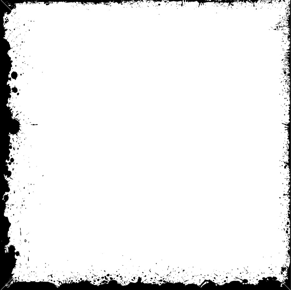 1000x994 Grunge Blot Frame Vector Design Royalty Free Stock Image