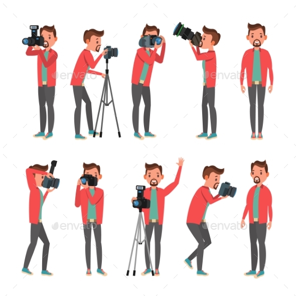 590x590 Photographer Vector By Pikepicture Graphicriver