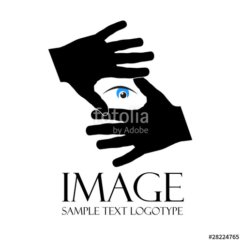 500x500 Logo Look Image, Photographer ( Vector) Stock Image And Royalty