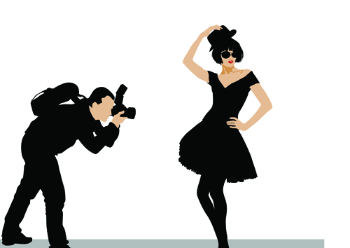 500x354 Set Of Photographer Design Elements Vector 04 Free Download