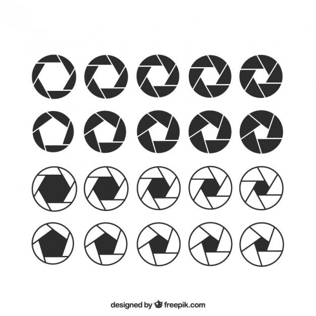 626x626 Camera Shutter Icons Vector Free Download