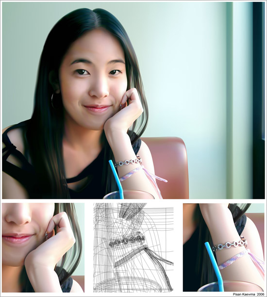 550x612 By Photo Realistic Vector Art