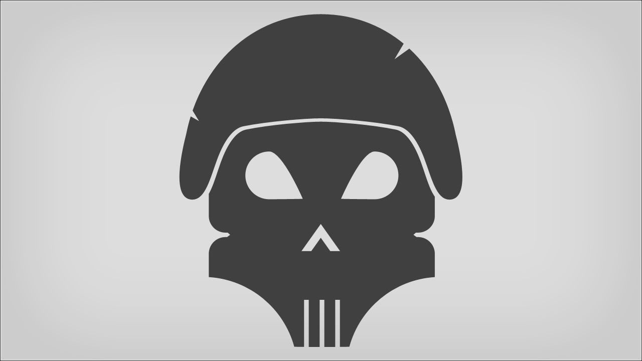 1280x720 Vector Skull Logo Design In Photoshop