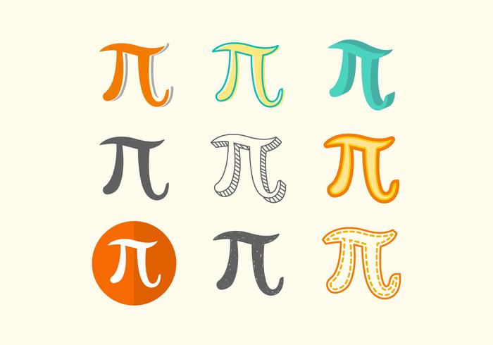 700x490 Free Pi Symbol Vector