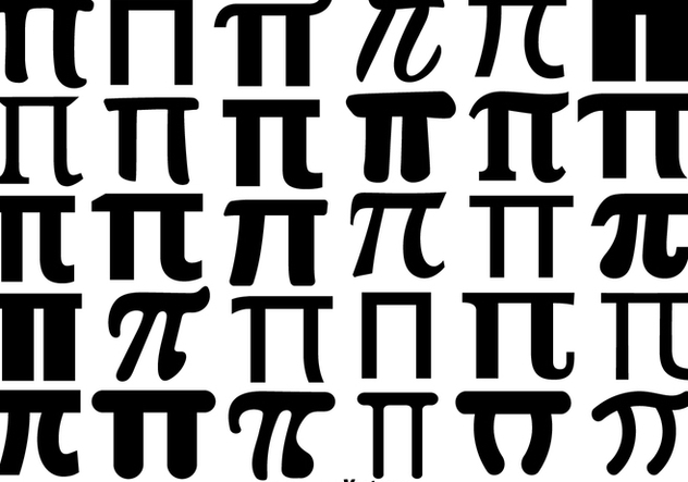 632x443 Vector Pi Symbol Icon Set Free Vector Download 430725 Cannypic