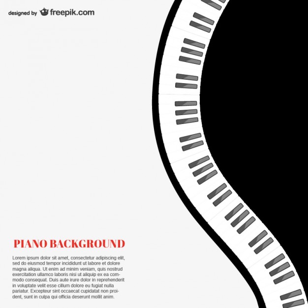 626x626 Piano Keys Clip Art Free Vector Graphics 123freevectors