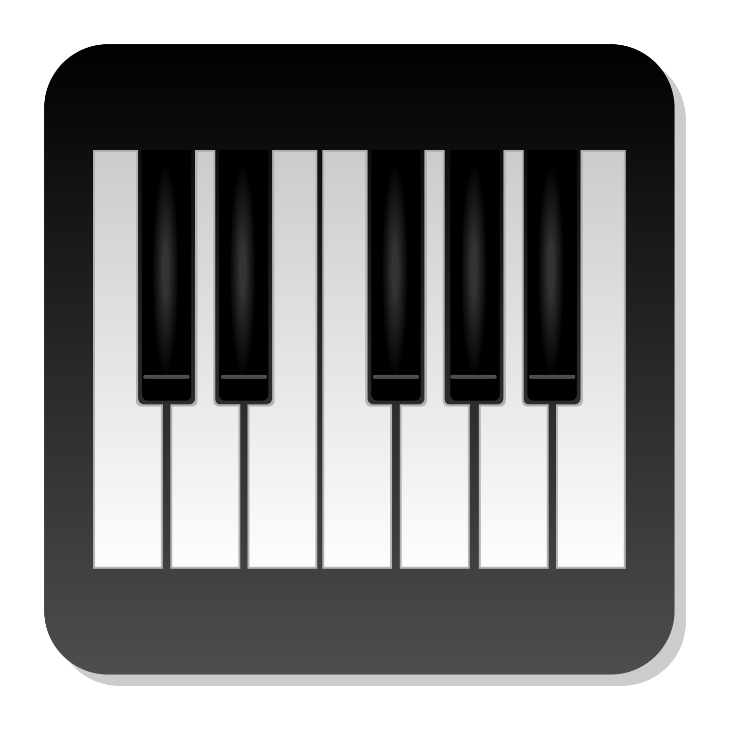 1500x1500 Vector For Free Use Piano Icon Vector