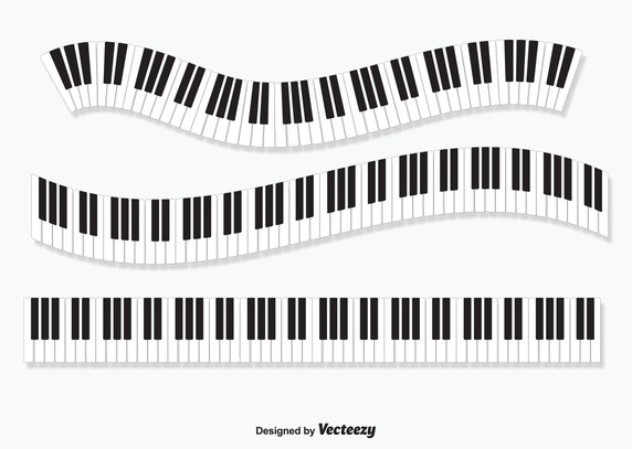 572x407 Piano Keys Vector Free Vector Download In .ai, .eps, .svg Format