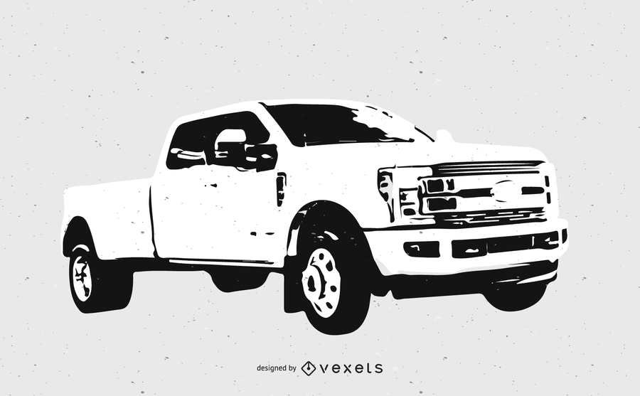 900x557 Ford Pickup Truck Sketch