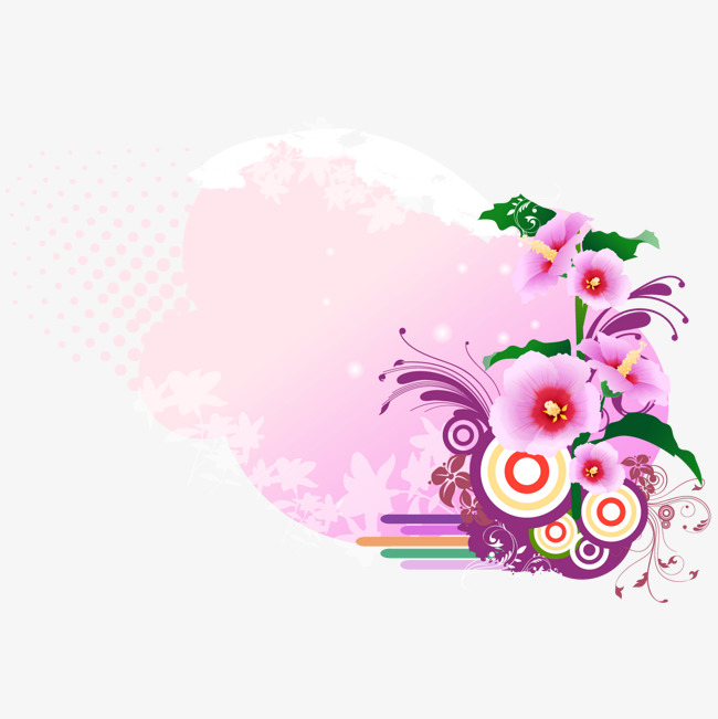 650x651 Vector Free Pick Flowers, Pink, Flowers Without Picking, Vector