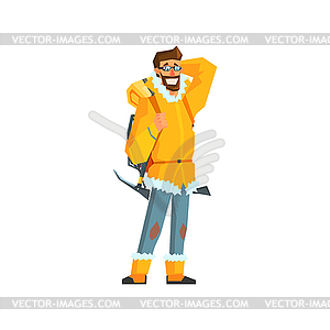 300x300 Mountaineer With Pickaxe