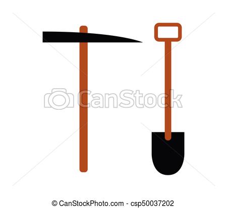 450x413 Shovel And Pickaxe.