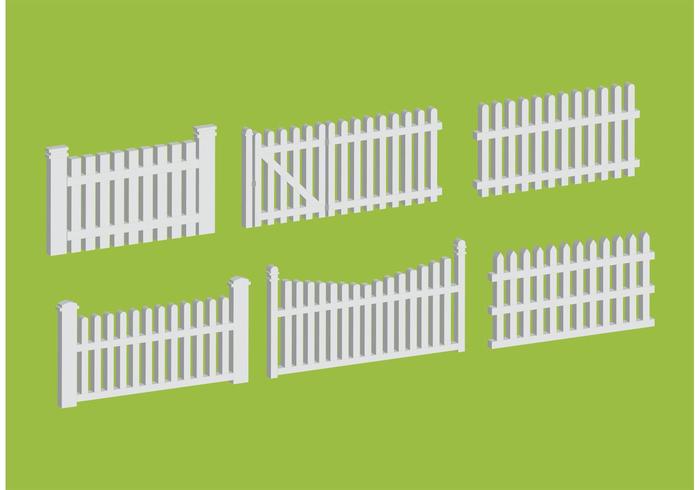 700x490 Picket Fences Vectors