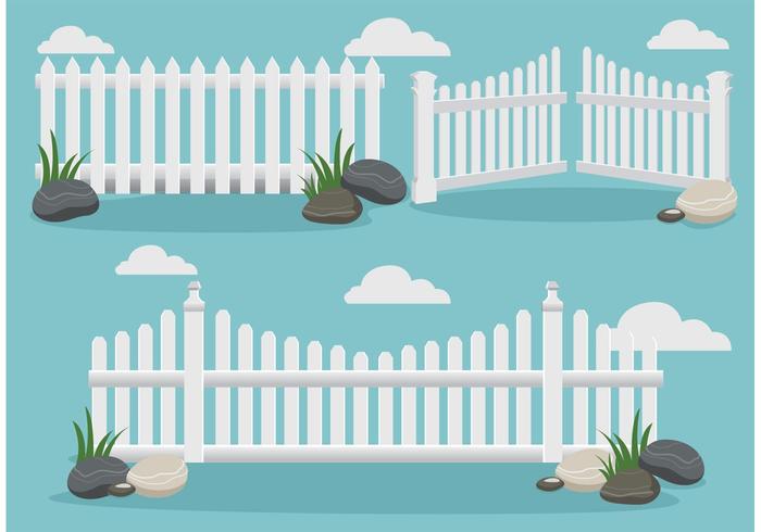 700x490 White Picket Fence Vectors