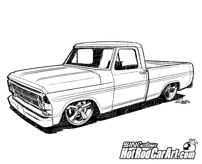 700x569 8 Pickup Truck Vector