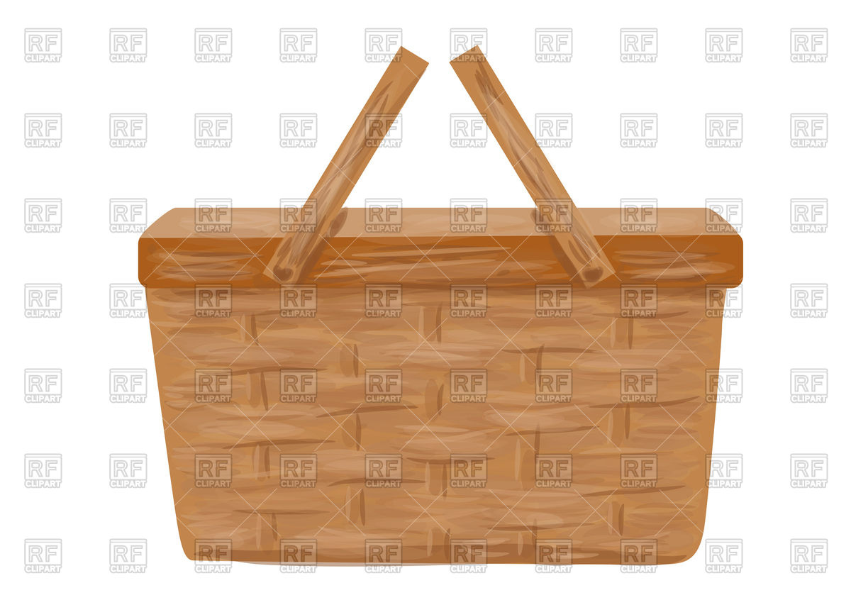 1200x846 Picnic Basket Vector Image Vector Artwork Of Objects Arkela