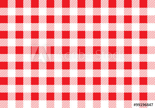 500x350 Seamless Picnic Pattern