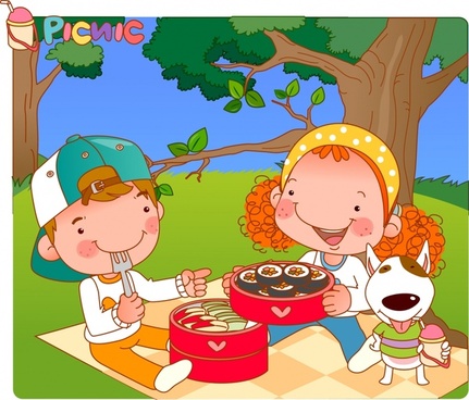 431x368 Vector Picnic Free Vector Download (72 Free Vector) For Commercial