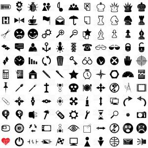 300x300 Photostock Vector Calendar Grid Icon With Bonus Pictogram Vector