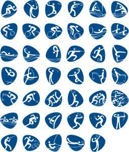 256x300 Summer Olympics 2016 Pictograms Logo Vector (.svg) Free Download