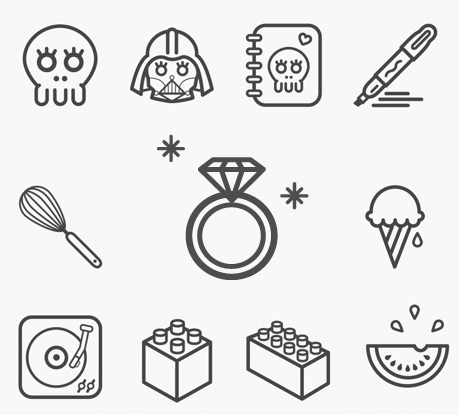 459x415 Great Collection Of Free Vector Icons And Pictograms For