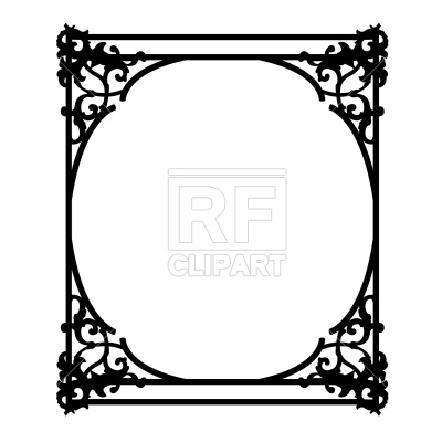 400x400 Old Ornate Frame Vector Image Vector Artwork Of Borders And