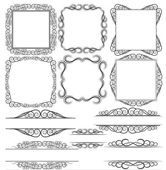 530x542 Frames Free Vector 8 Ai Format Free Vector Download