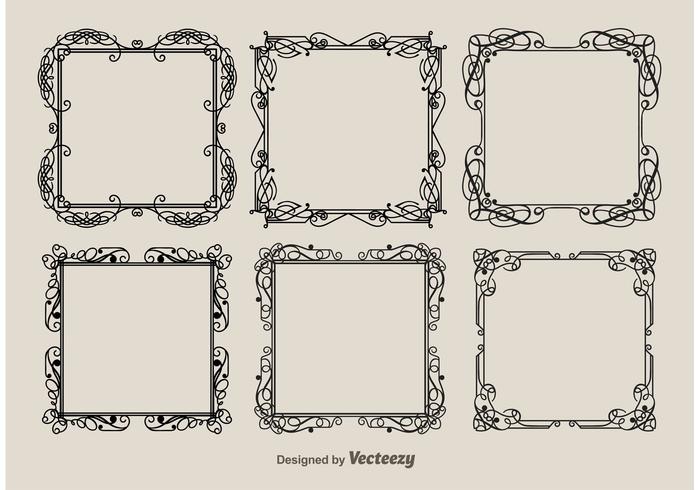 700x490 Vintage Frame Free Vector Art