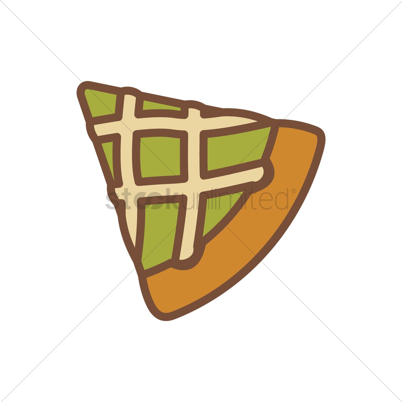 1300x1300 Pie Slice Vector Image