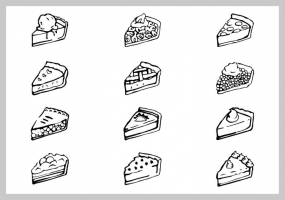 285x200 Pie Slice Free Vector Graphic Art Free Download (Found 832 Files